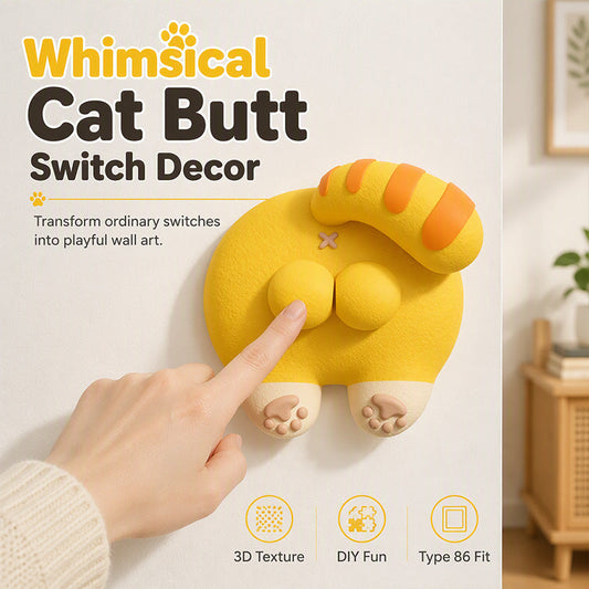 🐱 Cat-Themed Light Switch Cover