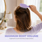 💜 Foldable Self-Cleaning Vent Hairbrush | Travel Ready