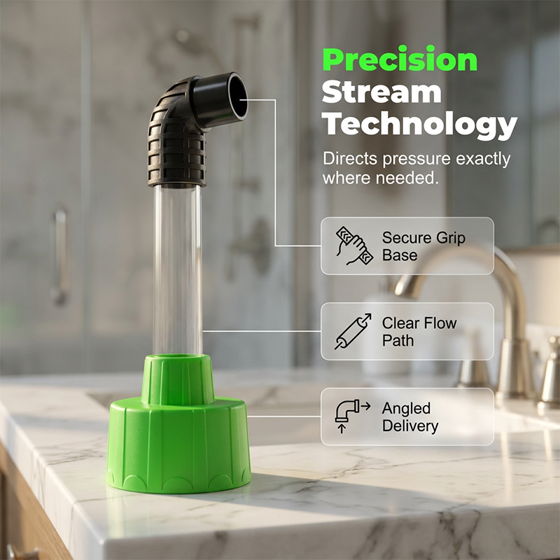HVAC Condensate Drain Cleaning Adapter – product image