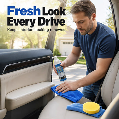 🚘 Car Interior Foam Cleaner for Leather, Vinyl & Trim
