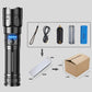 🔦 Zoom Flashlight with 5 Light Modes for Outdoor Use