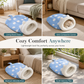 Semi-Enclosed Plush Pet Bed – product image