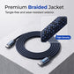 Charge Any Device Instantly! No-Overcharge 100W Braided Cable