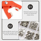 Sew-Free Snap Fastener Plier Kit – product image