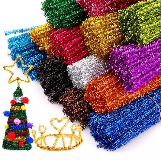 Fuzzy Chenille Stems for Kids' DIY Crafts