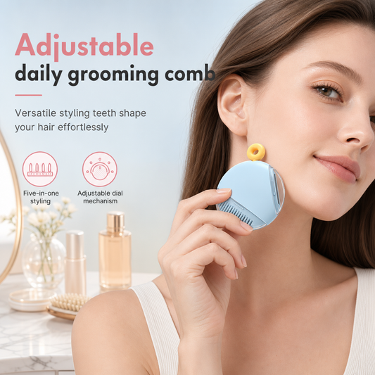 5 in 1 Portable Hair Thinning Comb and Hair Cutter