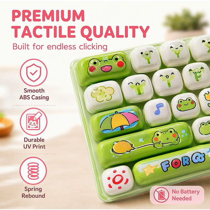 Keyboard Button Keychain Fidget Toy – product image