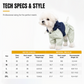 🐕🌧️Full-Body Raincoat for Four-Legged Pets | Keep Paws and Belly Protected from Mud and Rain🏃