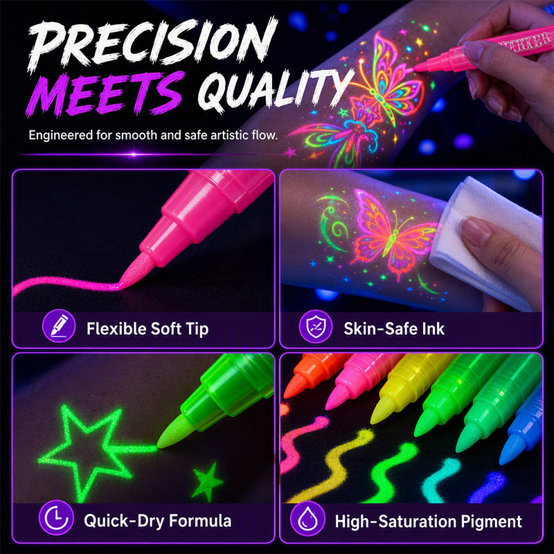 UV-Reactive Pens for Party Art – product image