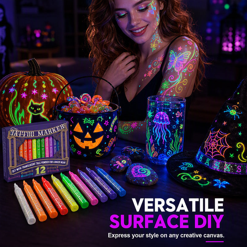 UV-Reactive Pens for Party Art – product image