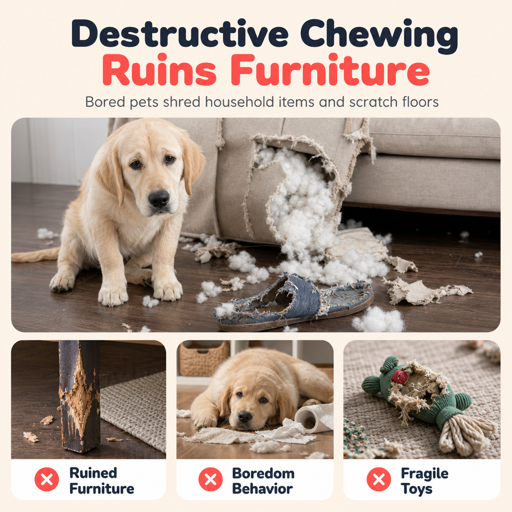 Textured TPR Chew Toy for Dogs – product image