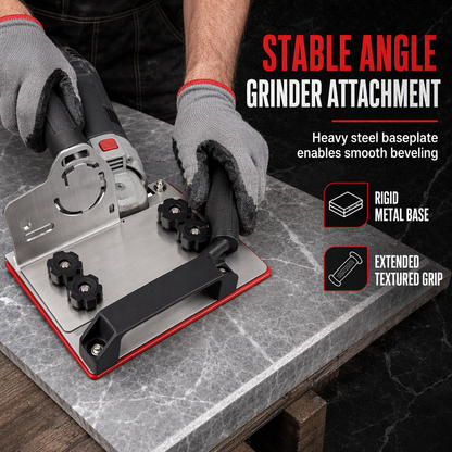 Tile Chamfering Guide for Angle Grinders – product image