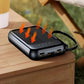 Compact Solar Power Bank with Built-In Cables – product image