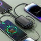 Compact Solar Power Bank with Built-In Cables – product image