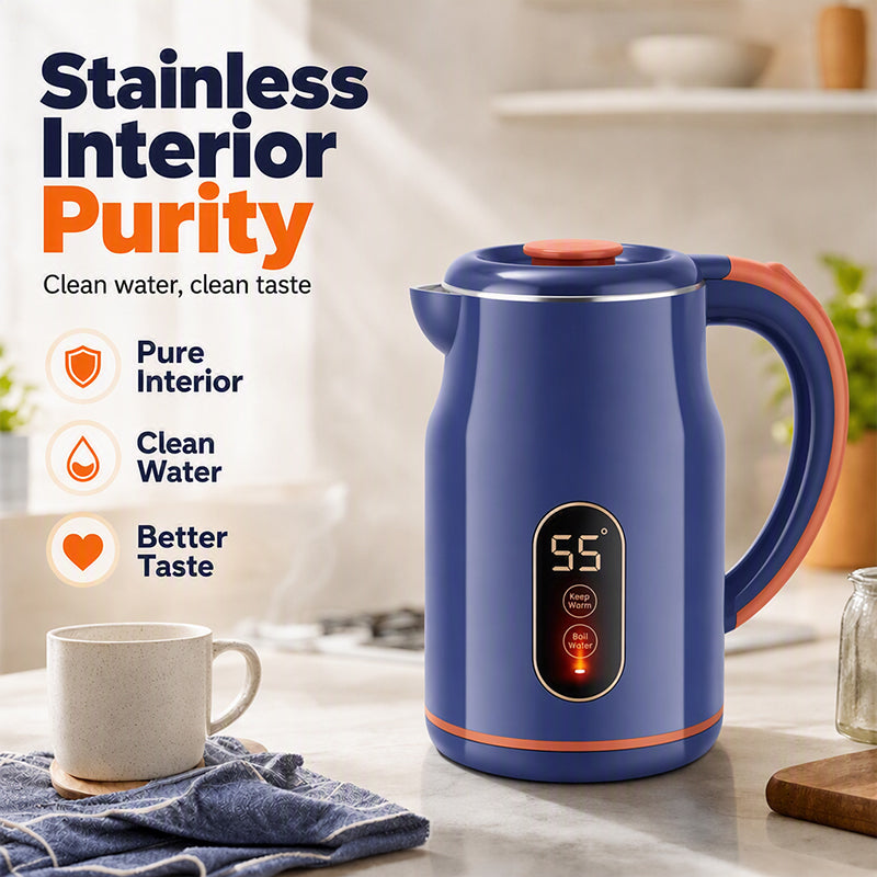 Electric Kettle with Temperature Display – product image