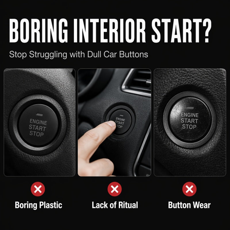 Car Push-Button Start Lever Cover – product image