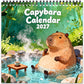 🦫 Funny Capybara Wall Calendar for 2027