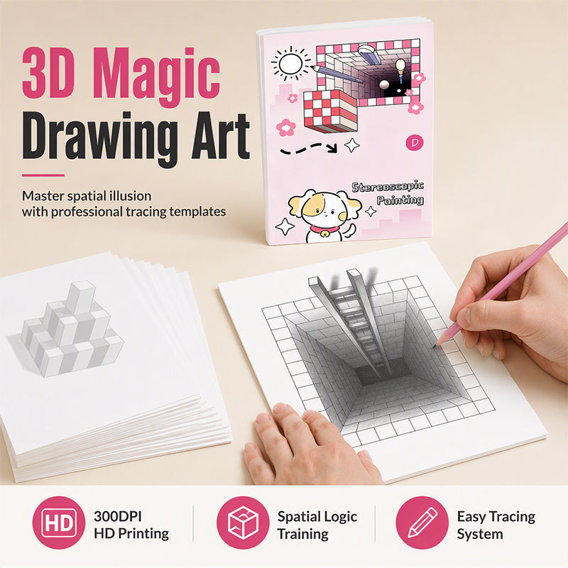 Kids’ Tracing and Perspective Drawing Book – product image