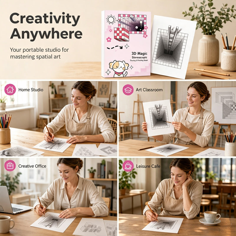 Kids’ Tracing and Perspective Drawing Book – product image
