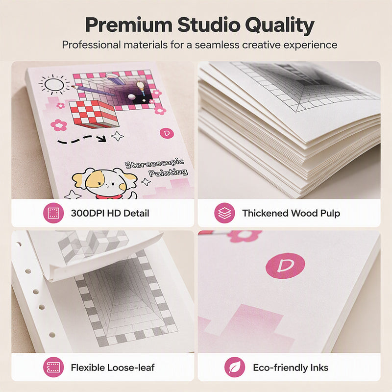 Kids’ Tracing and Perspective Drawing Book – product image