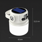 Rechargeable Solar Camping Light with Display – product image