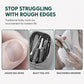 Trim Nails Instantly! Mini Folding Stainless Steel Nail Clipper