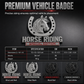 Metal Horse Car Emblem Badge – product image