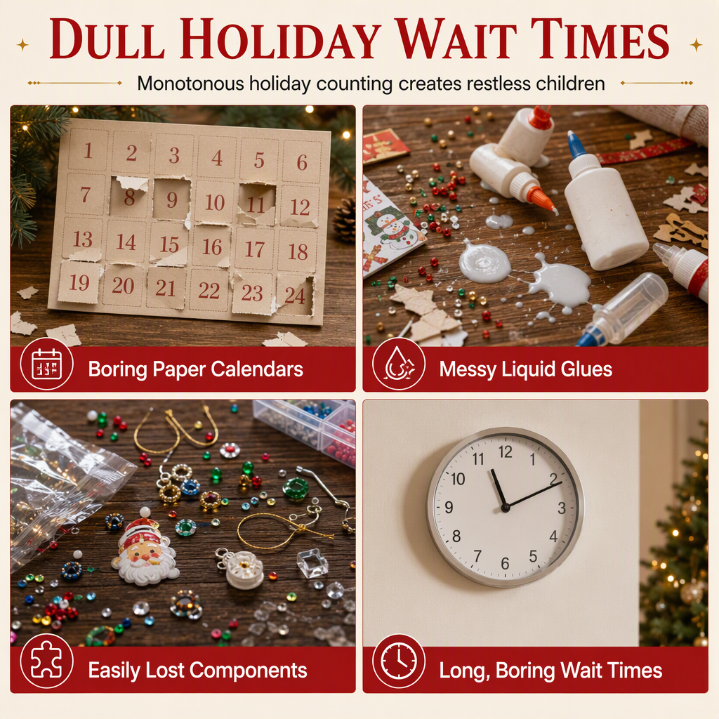 Christmas Countdown Ornament Craft Kit – product image