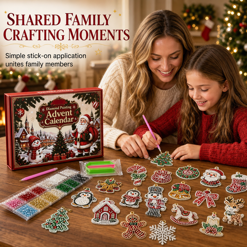 Christmas Countdown Ornament Craft Kit – product image