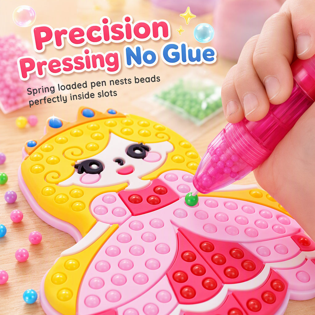 Dot Bead Sticker Art Kit – product image
