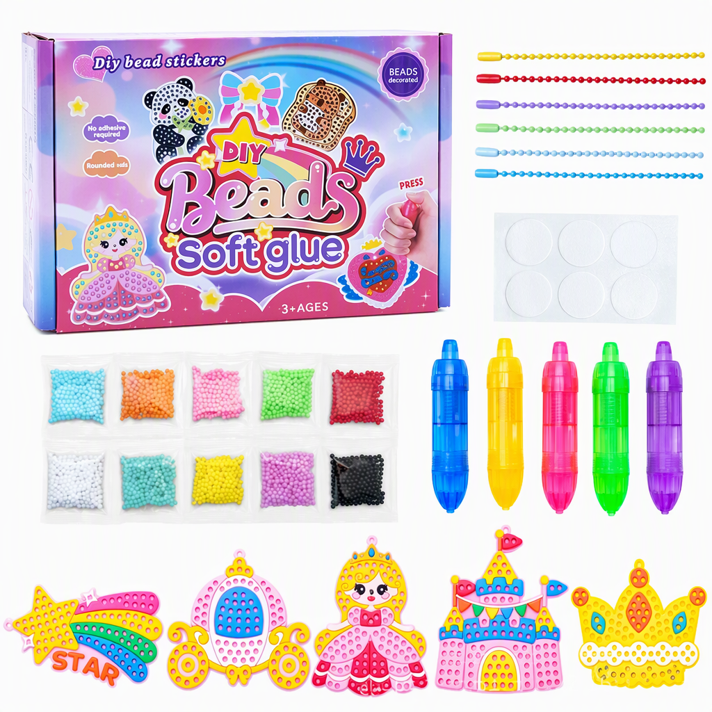 Dot Bead Sticker Art Kit – product image