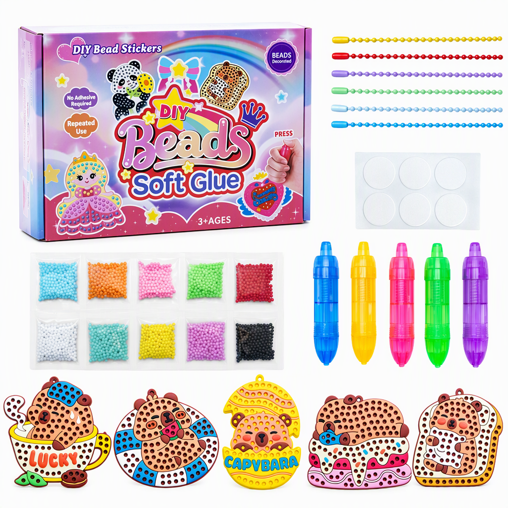 Dot Bead Sticker Art Kit – product image