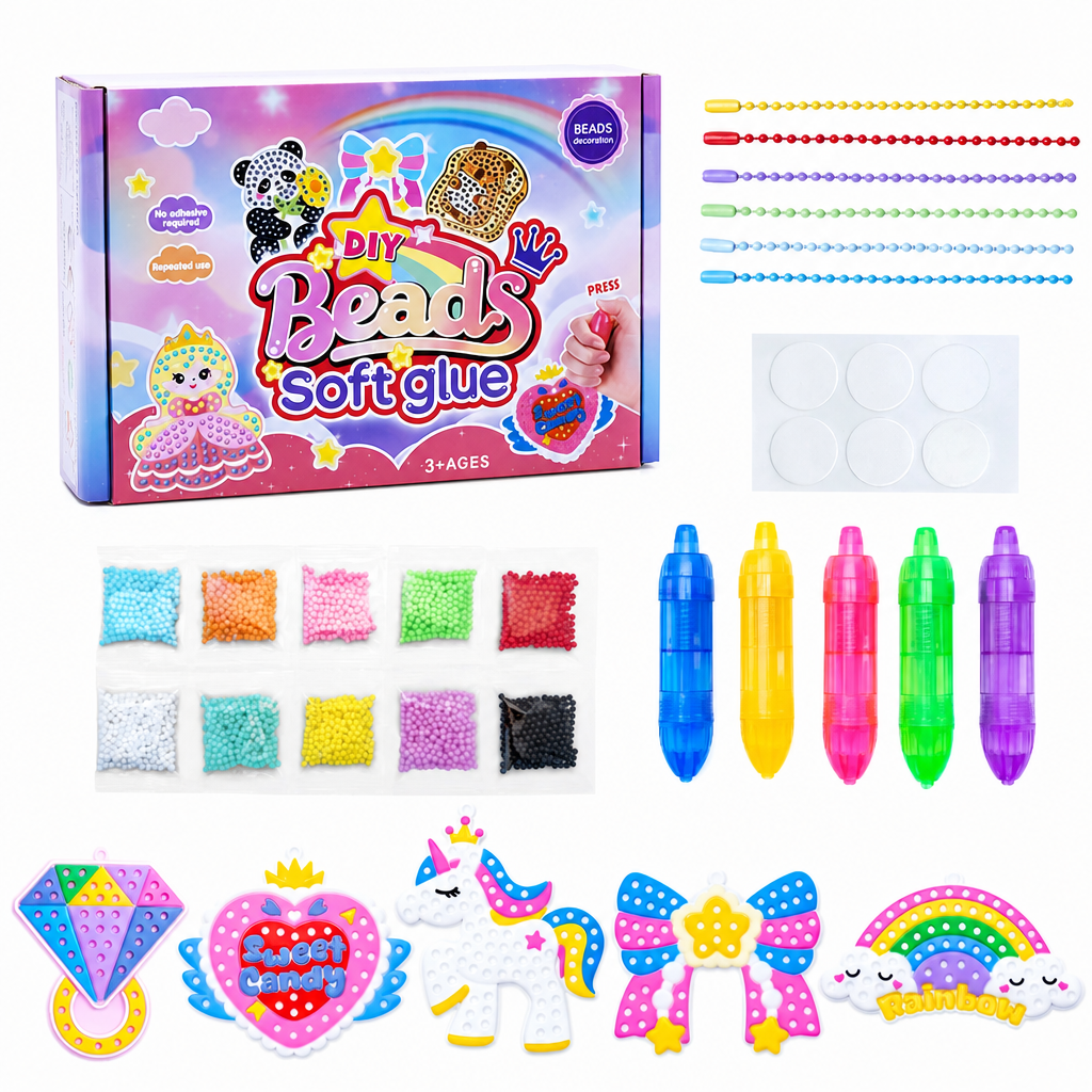 Dot Bead Sticker Art Kit – product image