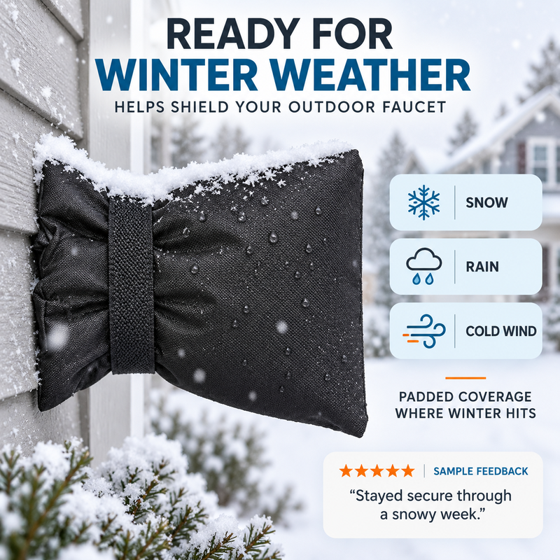 Insulated Outdoor Faucet Cover – product image