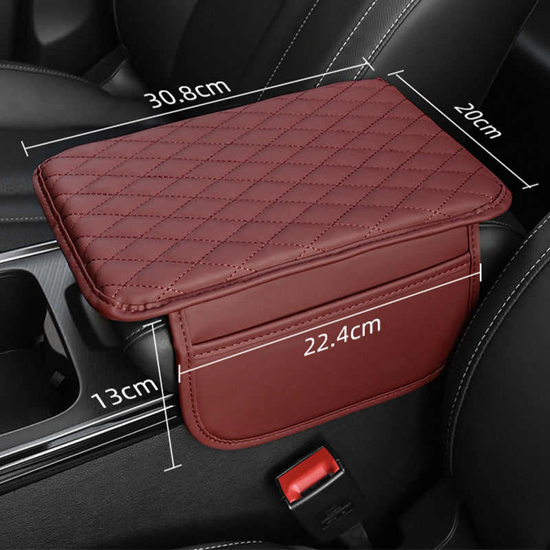 Faux Leather Car Armrest Cushion – product image