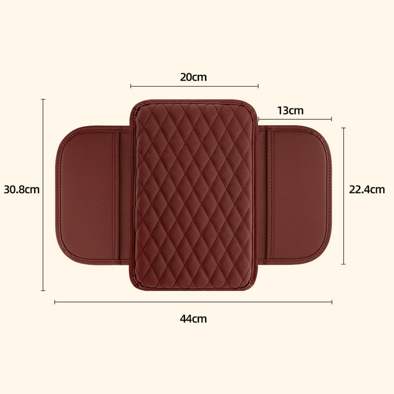 Faux Leather Car Armrest Cushion – product image