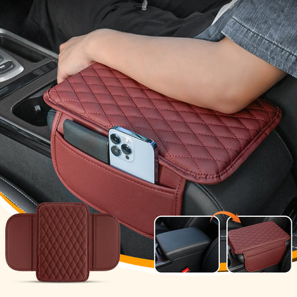 Faux Leather Car Armrest Cushion – product image