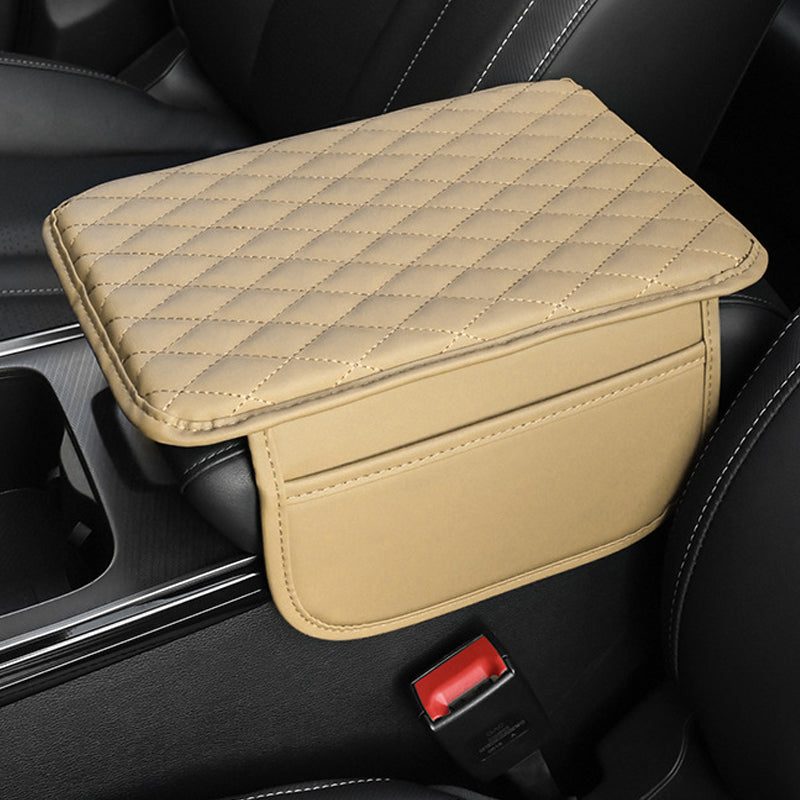 Faux Leather Car Armrest Cushion – product image