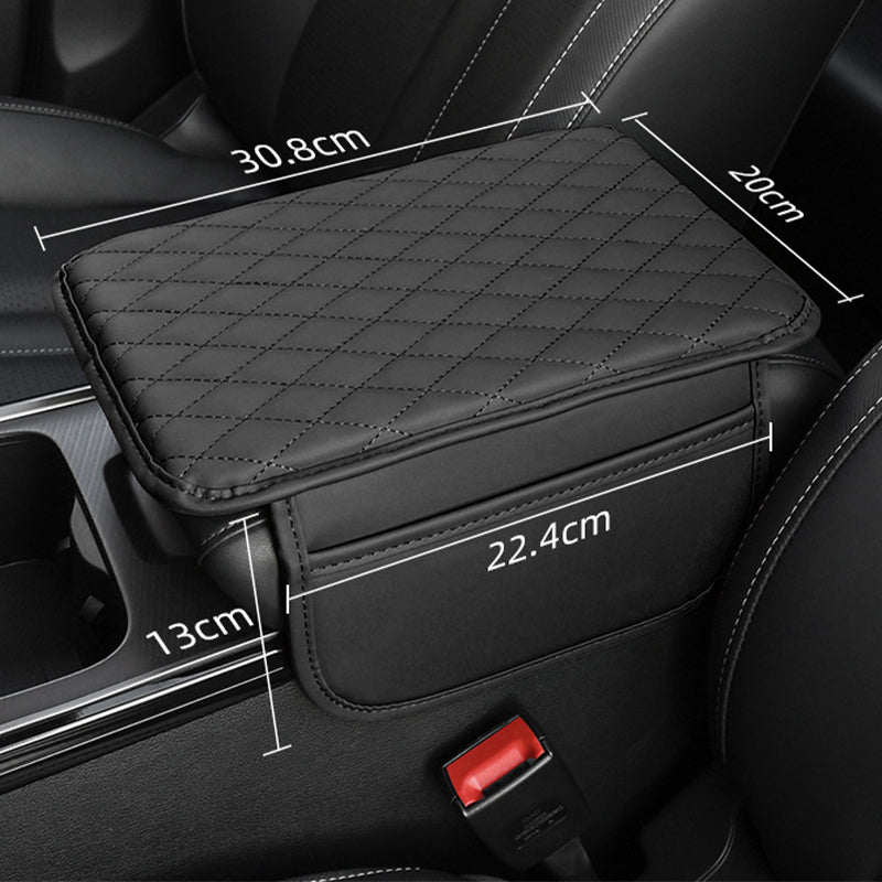 Faux Leather Car Armrest Cushion – product image