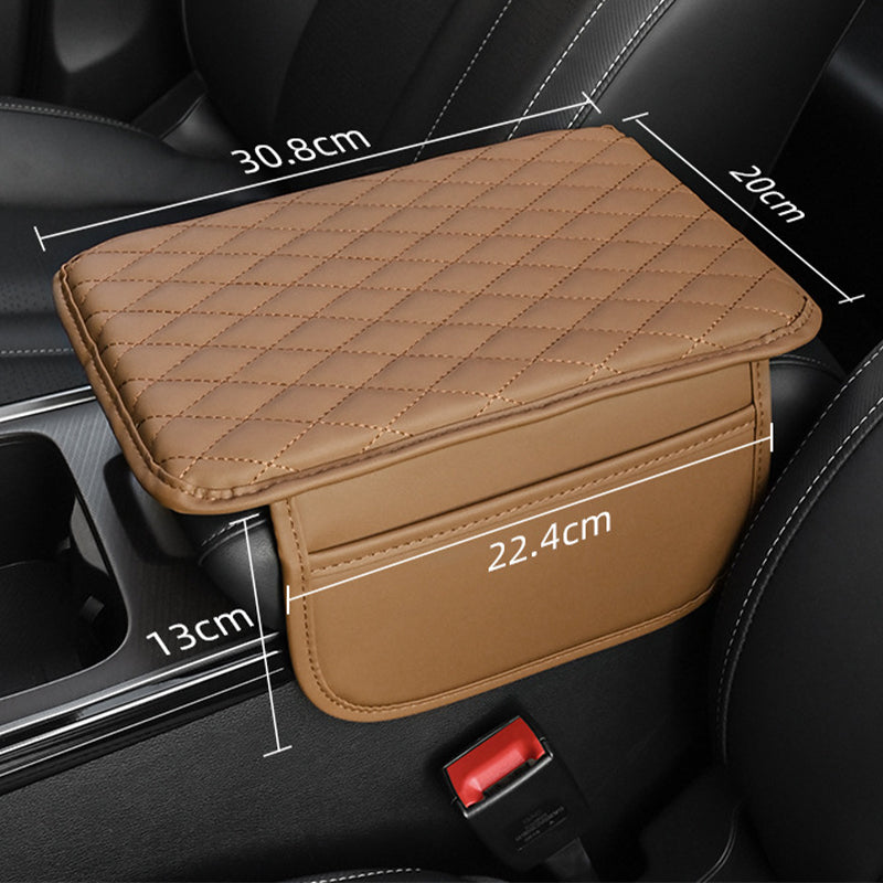 Faux Leather Car Armrest Cushion – product image