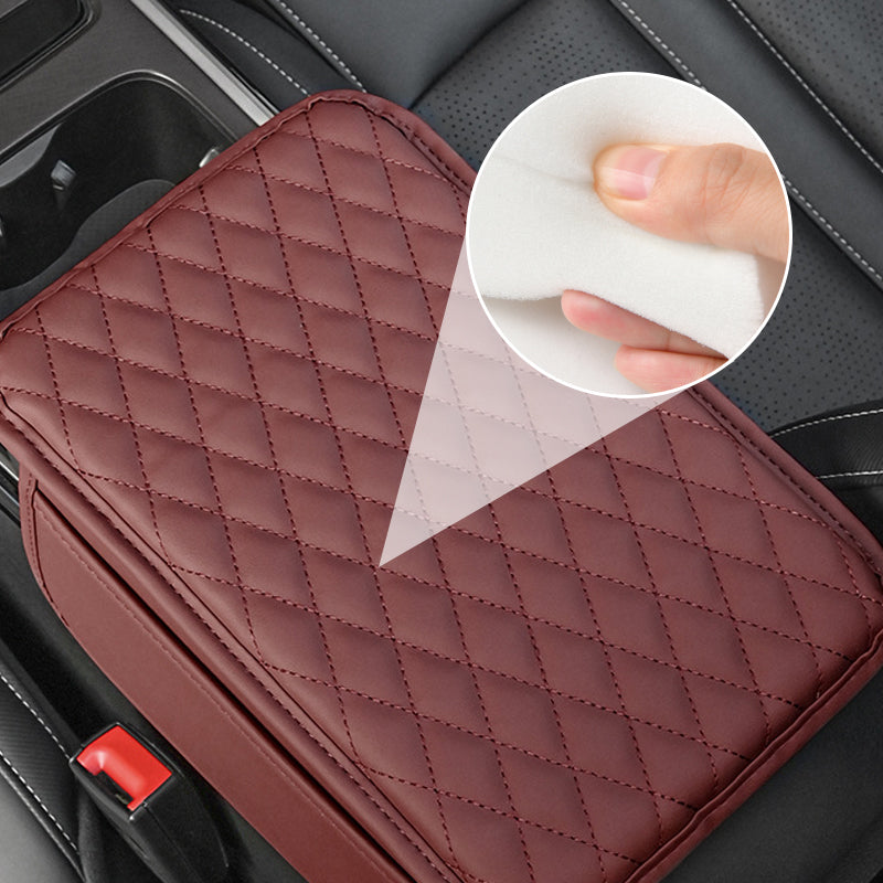 Faux Leather Car Armrest Cushion – product image
