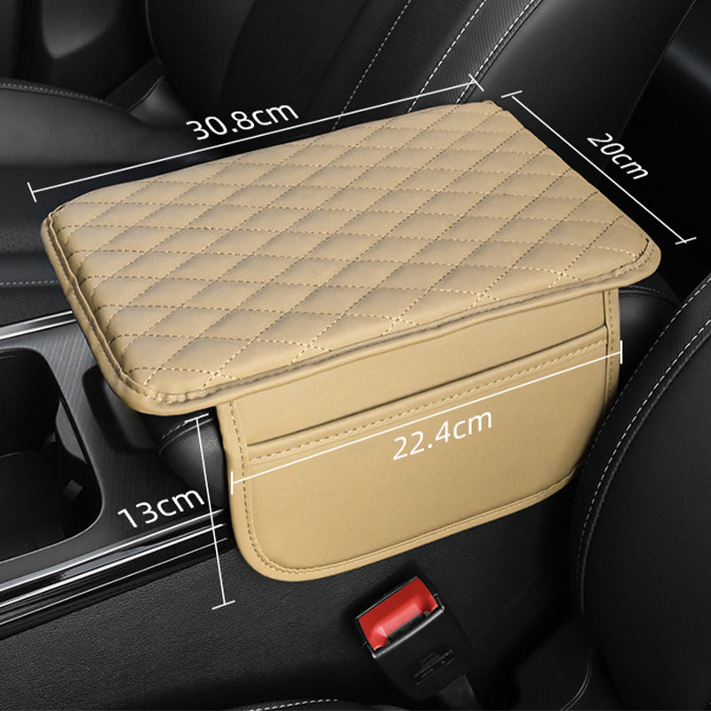 Faux Leather Car Armrest Cushion – product image