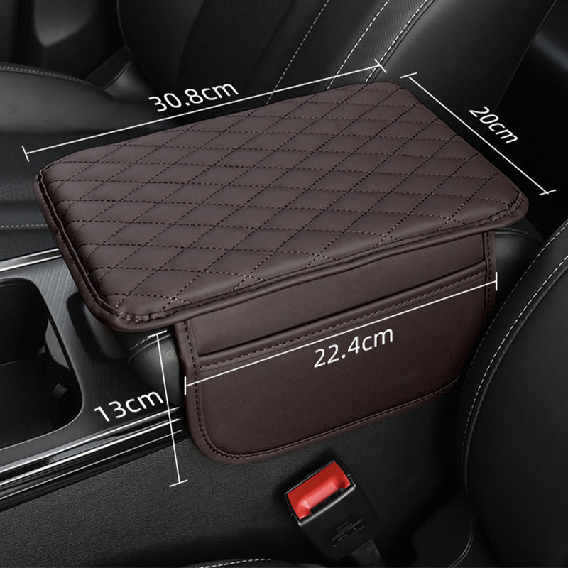 Faux Leather Car Armrest Cushion – product image