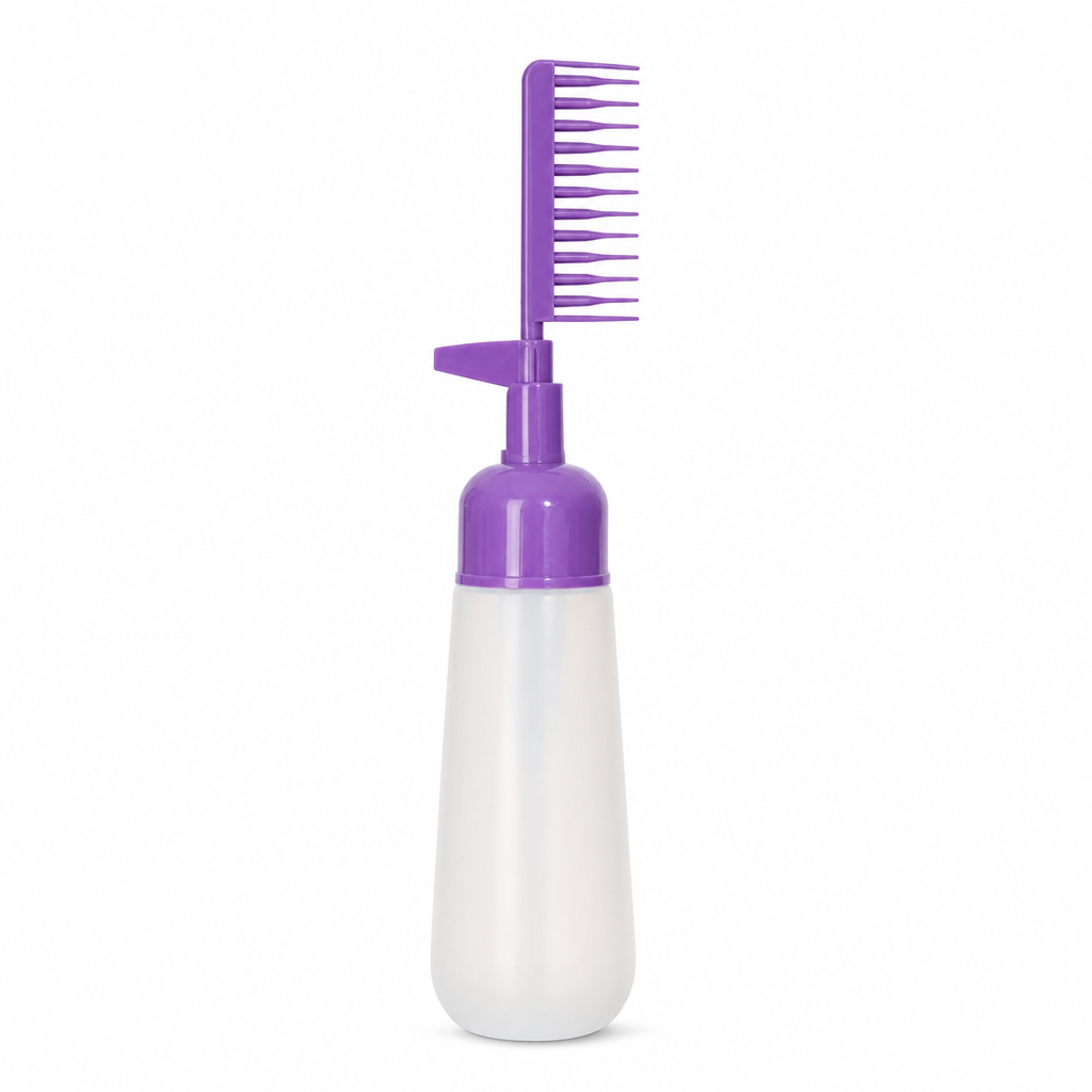 Hair Color Applicator Bottle with Comb – product image