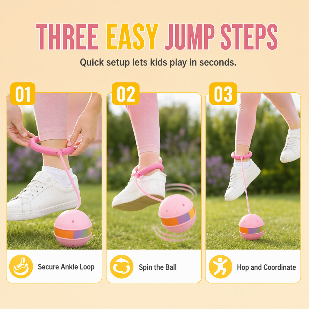 Flashing Ankle Skip Ball – product image