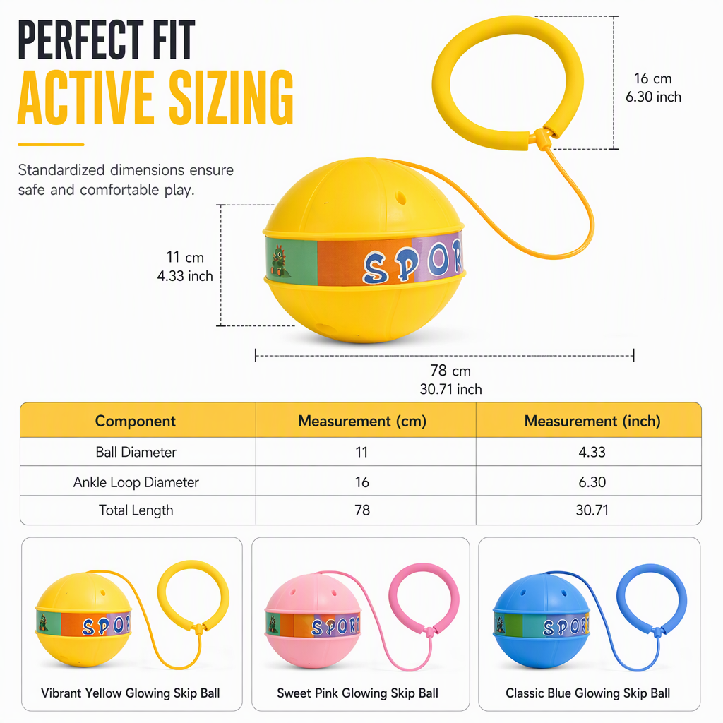 Flashing Ankle Skip Ball – product image