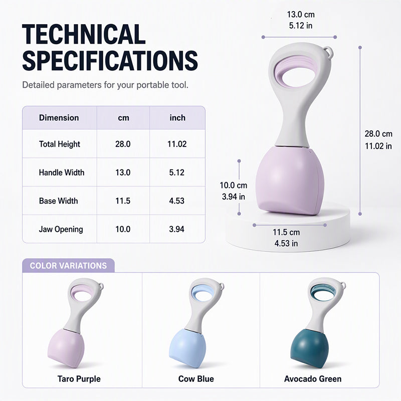 Portable Handheld Pet Waste Scooper – product image