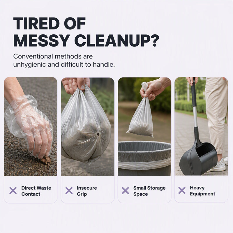 Portable Handheld Pet Waste Scooper – product image