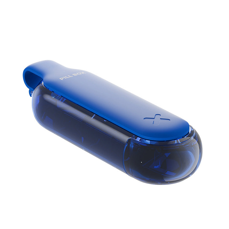 Portable Four-Compartment Pill Case – product image