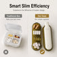 Portable Four-Compartment Pill Case – product image